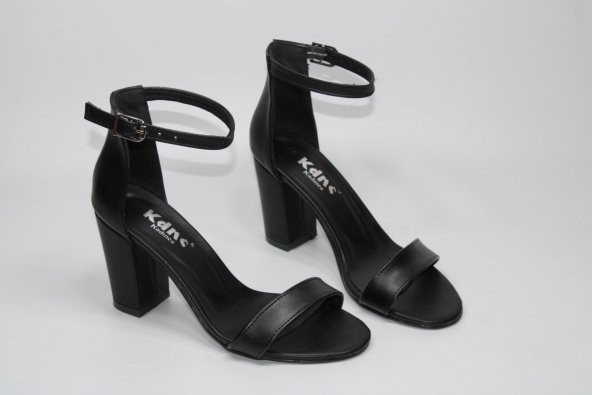 MND KADIN TEK BANTLI BİLEKTEN BAĞLI GÜNLÜK-ABİYE KALIN TOPUKLU AYAKKABI - 3