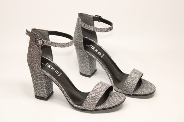 MND KADIN TEK BANTLI BİLEKTEN BAĞLI GÜNLÜK-ABİYE KALIN TOPUKLU AYAKKABI - 9