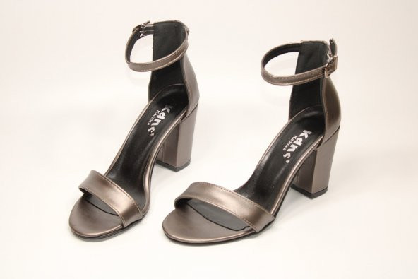 MND KADIN TEK BANTLI BİLEKTEN BAĞLI GÜNLÜK-ABİYE KALIN TOPUKLU AYAKKABI - 12