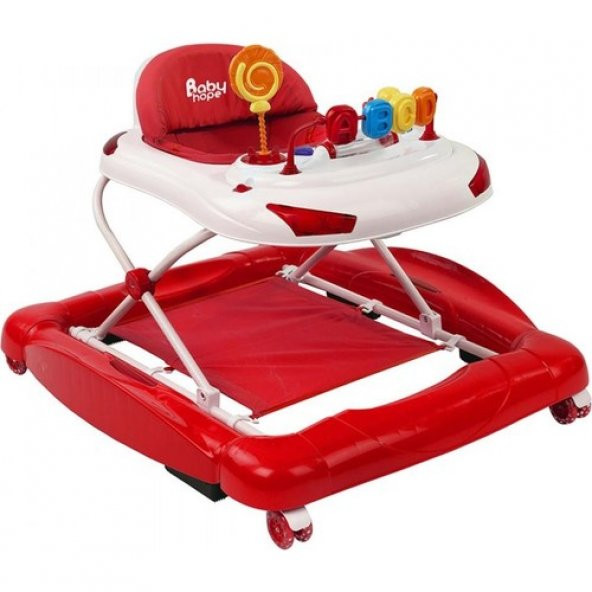 Babyhope 219 Tobby Salla Yürüteç Müzikli Oyuncaklı Lüks Yürüteç | Örümcek - 1