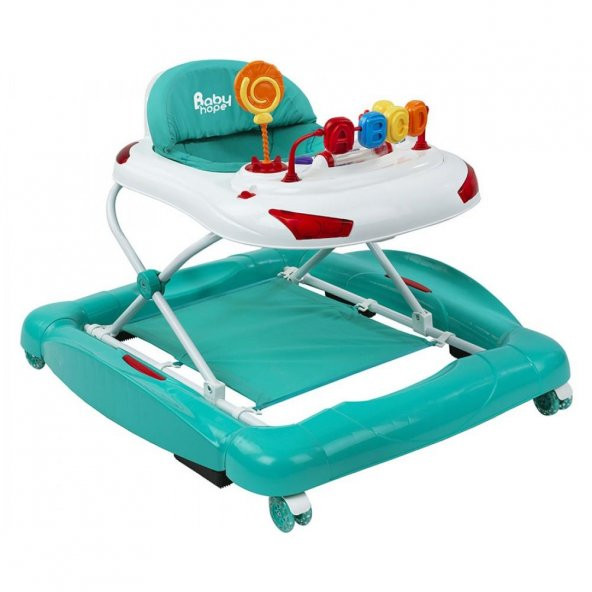 Babyhope 219 Tobby Salla Yürüteç Müzikli Oyuncaklı Lüks Yürüteç | Örümcek - 3