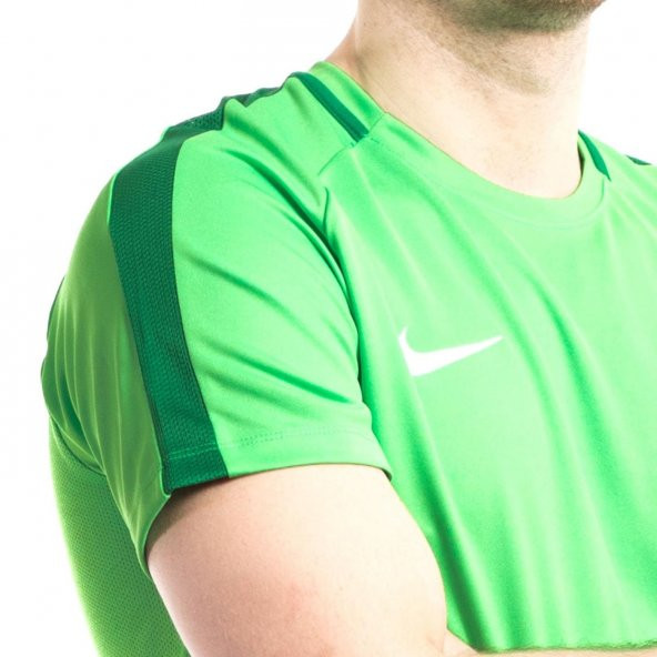 Nike Dry Academy Erkek Yeşil Futbol Tişört - 2