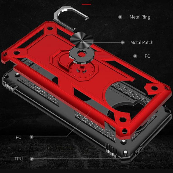 Xiaomi Redmi Note 9 Pro 5G Kılıf Zore Vega Kapak - 5