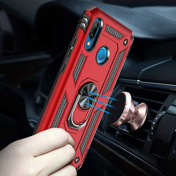 Huawei P20 Lite Kılıf Zore Vega Kapak - 4
