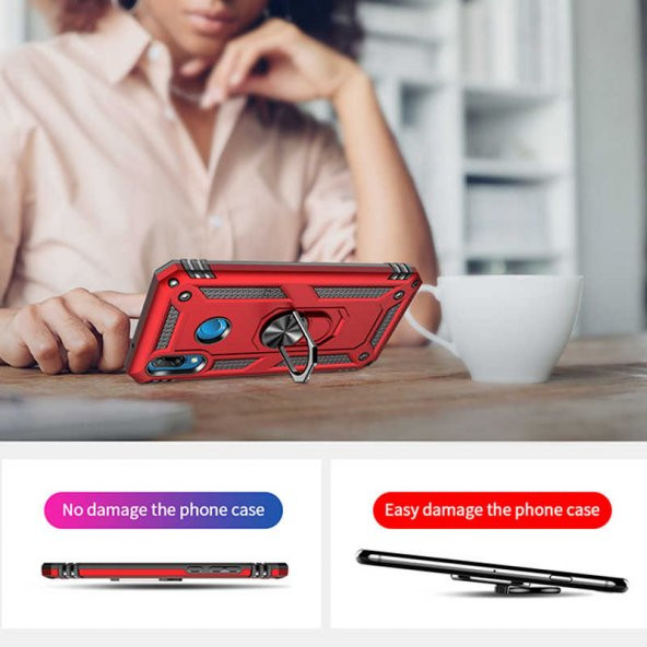 Huawei P20 Lite Kılıf Zore Vega Kapak - 10