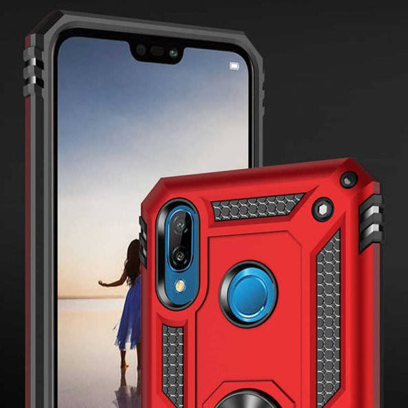 Huawei P20 Lite Kılıf Zore Vega Kapak - 11