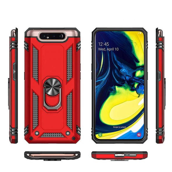 Samsung Galaxy A80 Kılıf Zore Vega Kapak - 5