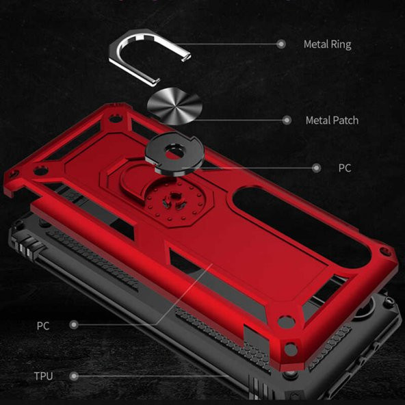 Xiaomi Mi 10 Kılıf Zore Vega Kapak - 2