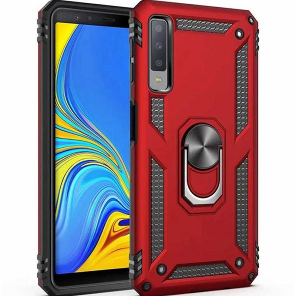 Samsung Galaxy A7 2018 Kılıf Zore Vega Kapak - 4