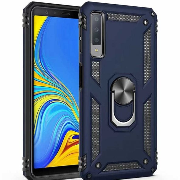 Samsung Galaxy A7 2018 Kılıf Zore Vega Kapak - 5