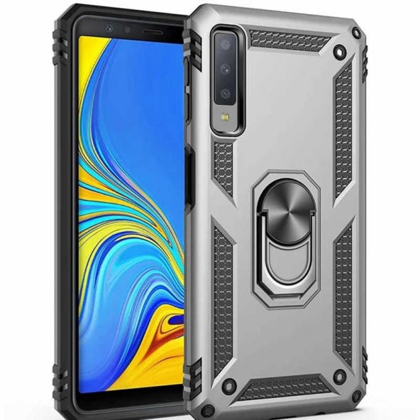 Samsung Galaxy A7 2018 Kılıf Zore Vega Kapak - 7