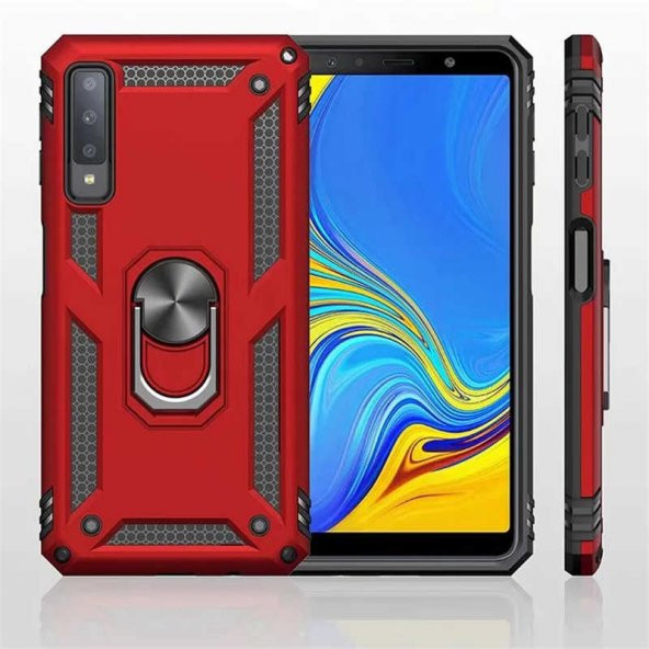 Samsung Galaxy A7 2018 Kılıf Zore Vega Kapak - 12