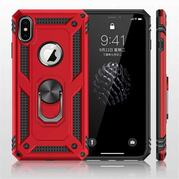 Apple iPhone X Kılıf Zore Vega Kapak - 10