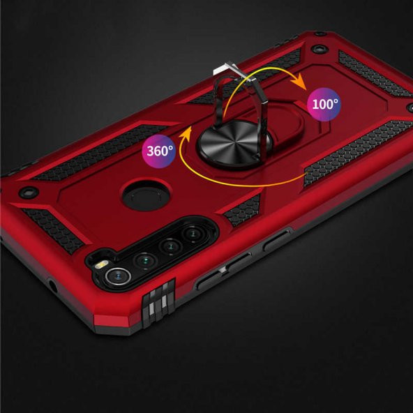 Xiaomi Redmi Note 8 Kılıf Zore Vega Kapak - 12