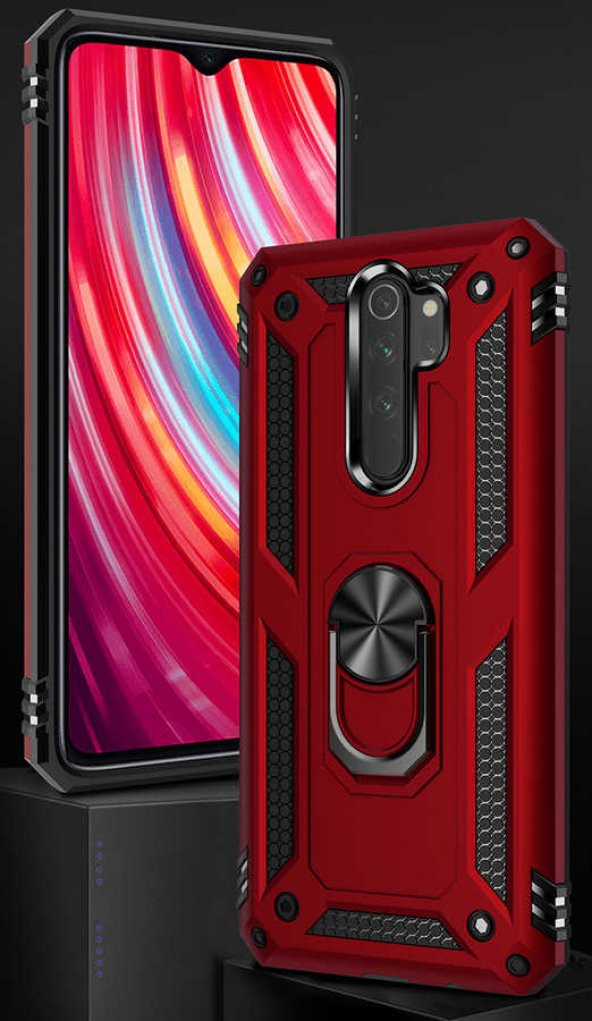 Xiaomi Redmi Note 8 Pro Kılıf Zore Vega Kapak - 8