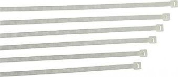 3,6X200 MM KABLO BAĞI PLASTİK KELEPÇE 100 ADET - 2