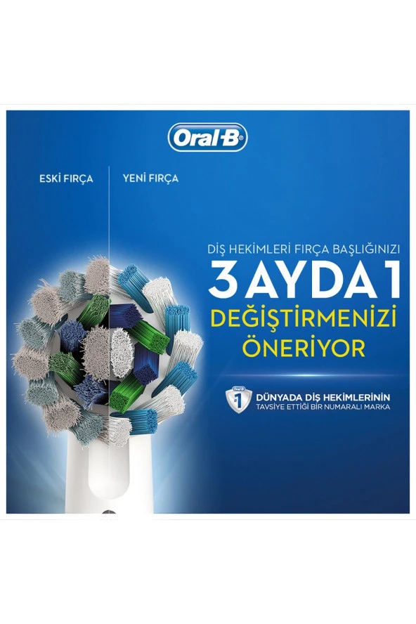 Pro 3 - 3900 - Siyah Beyaz 2'li Şarj Edilebilir Diş Fırçası Seti - 6