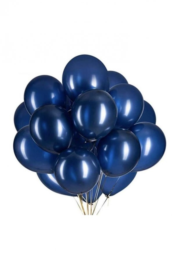 Beysüs 10 Adet Gece Mavisi Pastel Balon