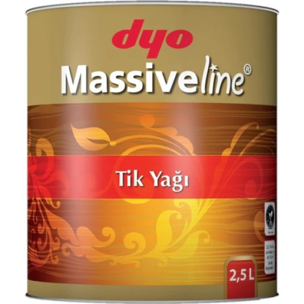 Dyo Massiveline Teak Oil 2.5 Lt