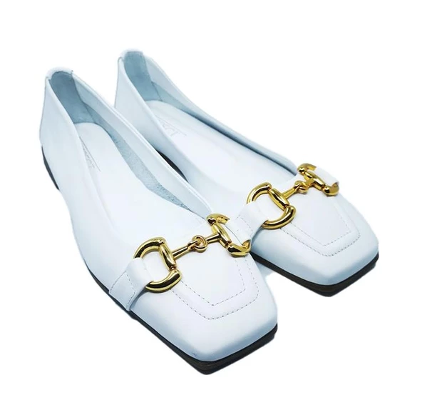 Janestt Kadın Hakiki Deri Babet 432-22057 - 9