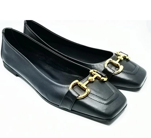 Janestt Kadın Hakiki Deri Babet 432-22057 - 3