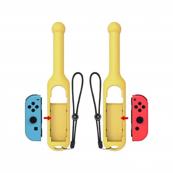 YUES Switch Joy-Con Davul Sopası Taiko Drum Stick Taiko No Tatsujin (2 Adet) - 2