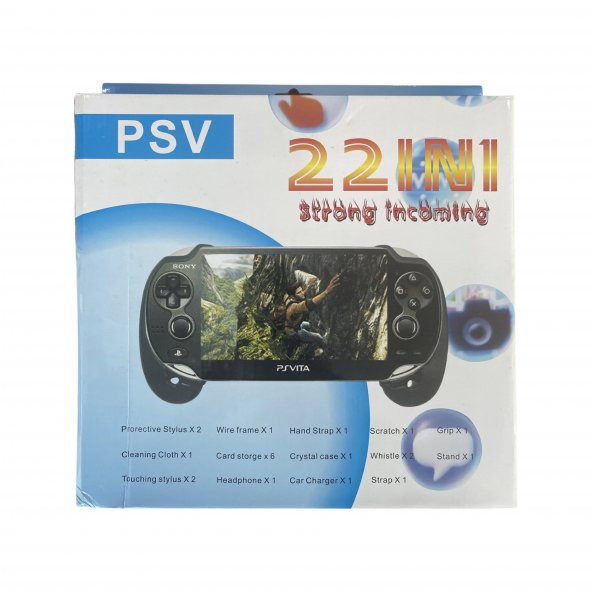 YUES PS Vita 22 Parça Aksesuar Seti