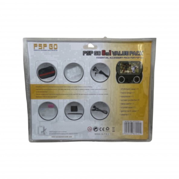YUES PSP GO 8 Parça Aksesuar Seti - 2
