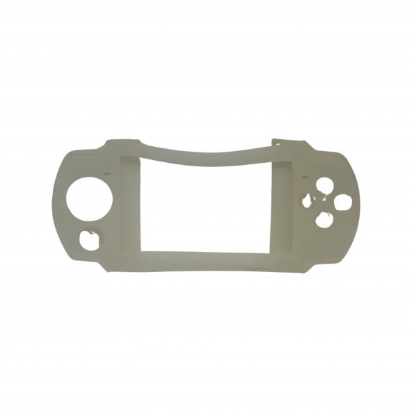 YUES PSP 2000/3000 Silikon Koruyucu Kılıf (PSP 2000/3000 Uyumlu) Beyaz - 2