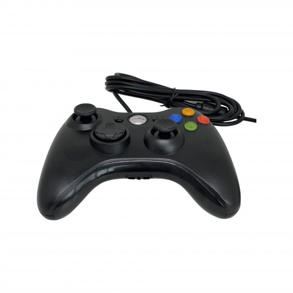 YUES Xbox 360 Gamepad Oyun Kolu Kablolu Joystick (Xbox 360 ve PC Uyumlu) - 2