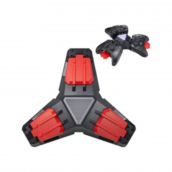 YUES Xbox One Controller PS4 Josytick Şarj Standı Işıklı Üçlü (Xbox One/One S Gamepad / PS4 Joystick Uyumlu) - 3