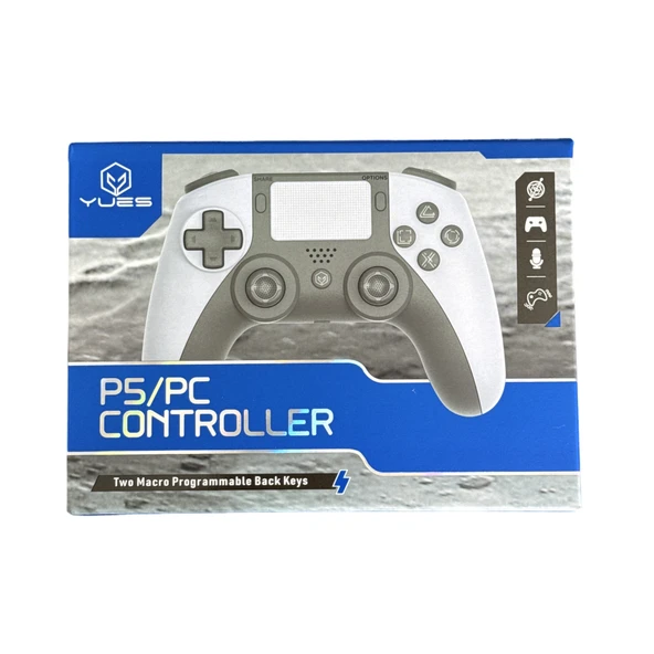 YUES PS5 Uyumlu Dualsense Wireless Controller Oyun Kolu PS5 Joystick