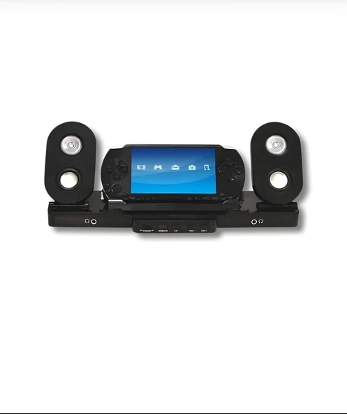 YUES Psp Multi Speaker Stand Psp Hoparlör 2.1 (PSP 2000 / 3000 UYUMLU)