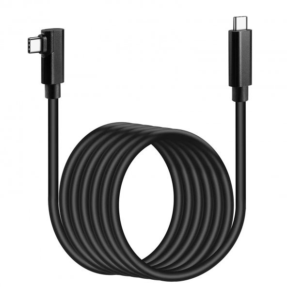 YUES Oculus Quest 2 Link Hızlı Veri Şarj Kablosu 3 Metre High Speed USB Kablo Type C to Type C - 1