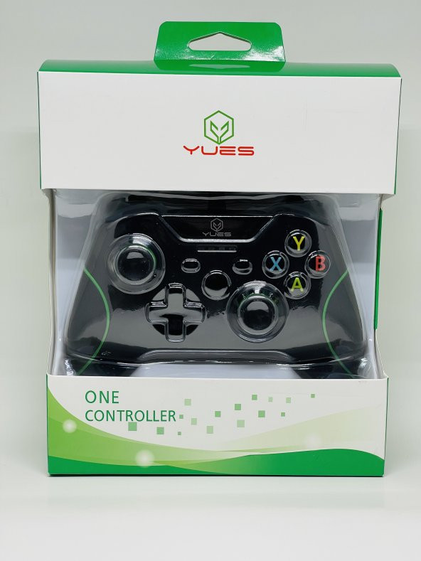YUES Xbox One Gamepad Oyun Kolu PC Uyumlu Joystick Kablolu (Xbox One (S)(X) / PC Uyumlu)