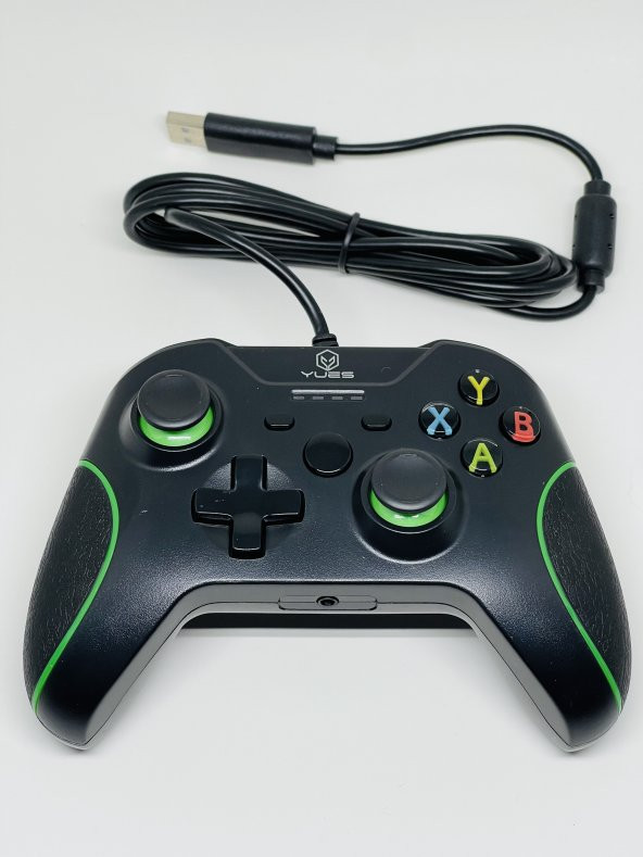 YUES Xbox One Gamepad Oyun Kolu PC Uyumlu Joystick Kablolu (Xbox One (S)(X) / PC Uyumlu) - 2