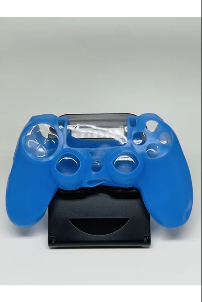 YUES PS4 Joystick Silikon Kılıf Dualshock Koruyucu Kılıf Mavi