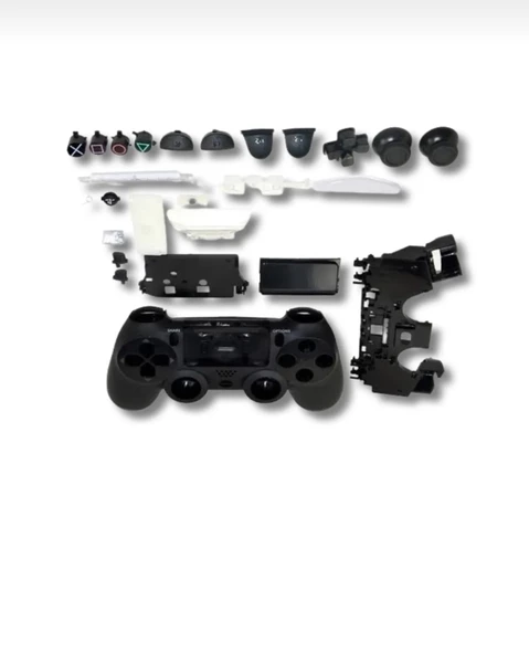 YUES Ps4 Joystick Kasa V1 Full Kasa Tuş Takımı Siyah