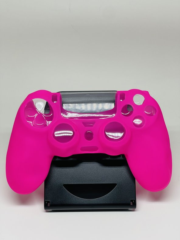 YUES PS4 Joystick Silikon Kılıf Dualshock Koruyucu Kılıf Pembe