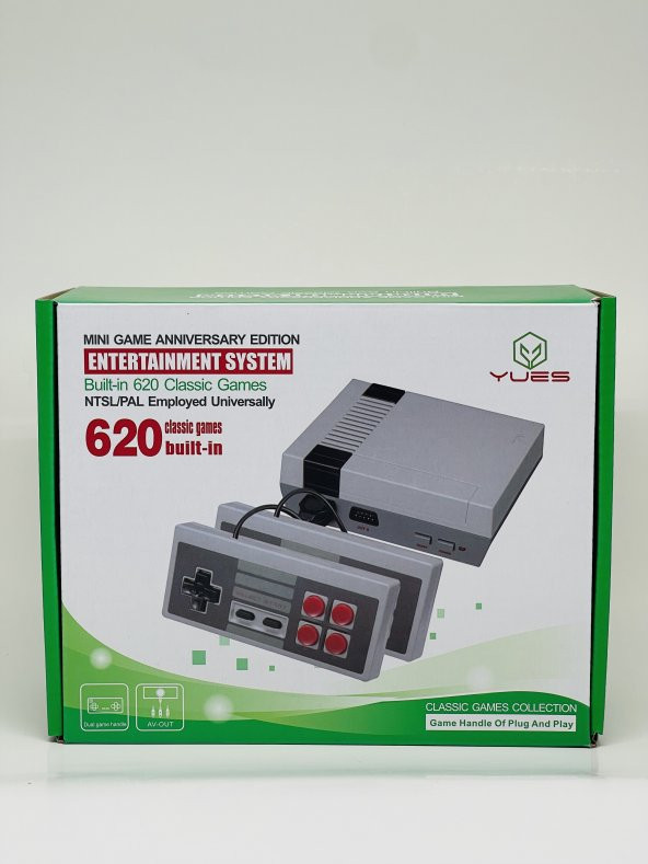 YUES Retro Mini 620 Oyunlu Atari Nostalji Oyun Konsolu - 2