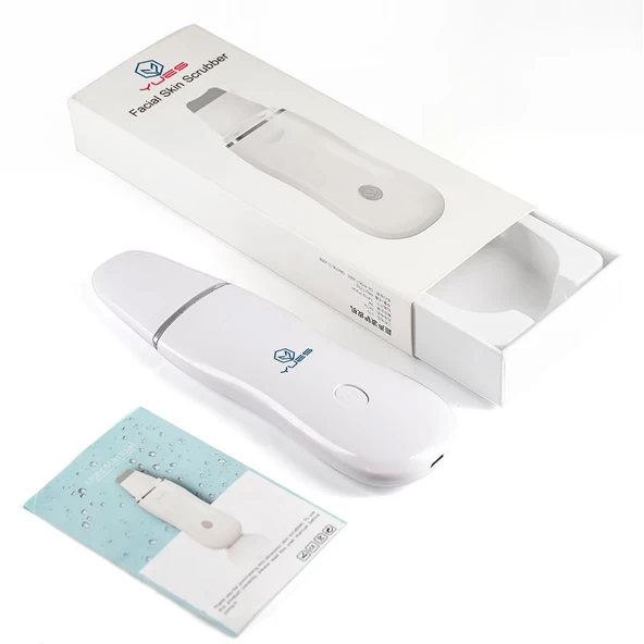 YUES Ultrasonik Yüz Temizleme Cihazı Akne Giderici Siyah Nokta Temizleme Peeling Aleti - 1