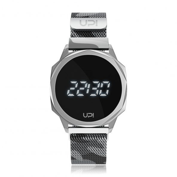 Upwatch Icon Silver Kamuflaj Loop Band Unisex Kol Saati - 2