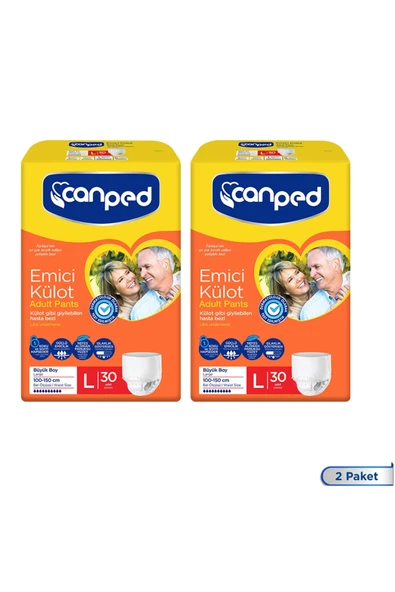 Canped Emici Külot Büyük Boy Large 60 Adet ürün görseli 1