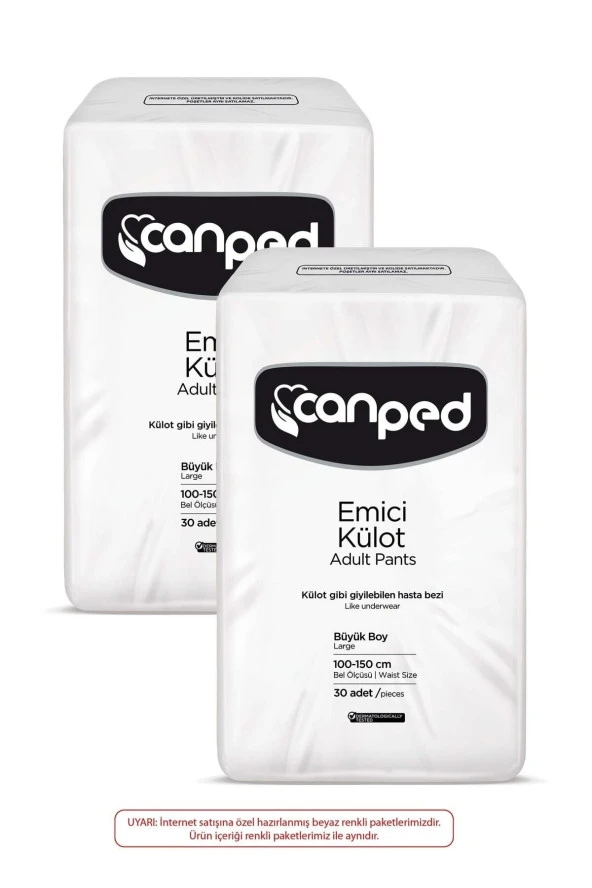 Canped Emici Külot Büyük Boy Large 60 Adet - 2