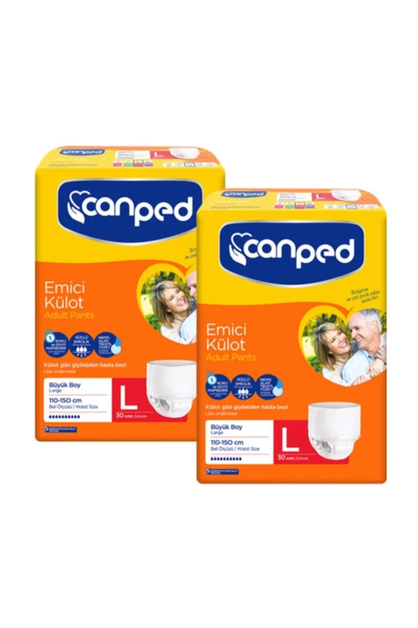 Canped Emici Külot Hasta Bezi Büyük Boy (large) 60 Adet