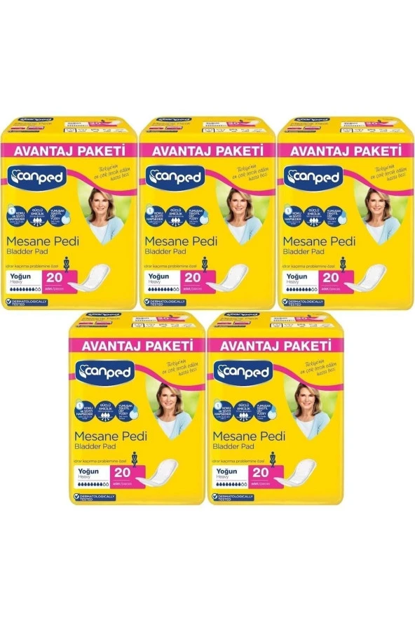 Canped Mesane Pedi Avantaj Paket Klasik L-büyük Boy Normal 100 Adet ürün görseli