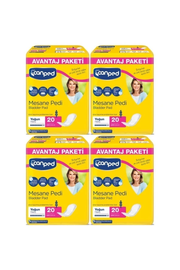 Canped Yoğun Mesane Pedi 80'li