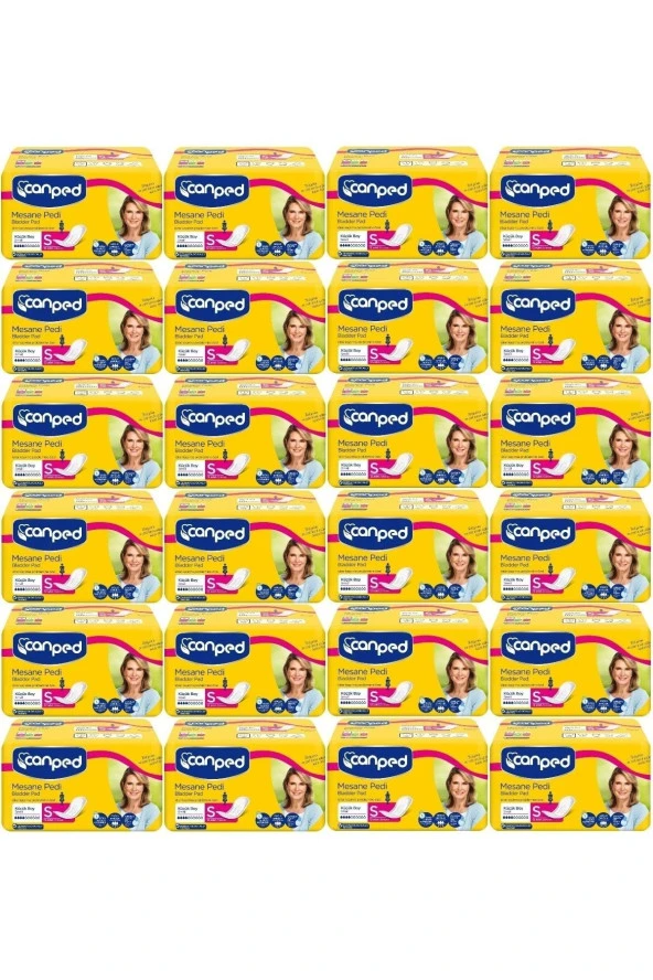 Canped Mesane Pedi Klasik S-küçük Boy 288 Adet (24pk*12)