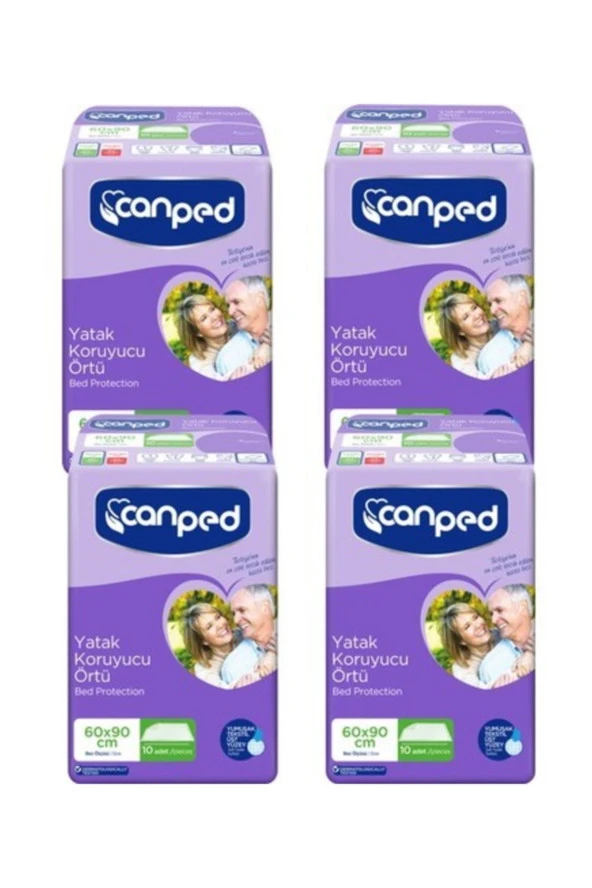 Canped Yatak Koruyucu|60x90|4 Paket - 1