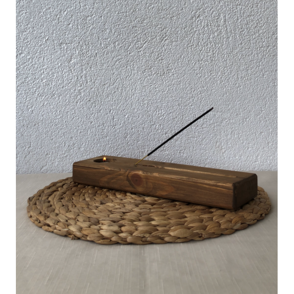 O&A WOOD Doğal Ahşap Tütsülük, Kütük Mumlu Tütsülük - 1